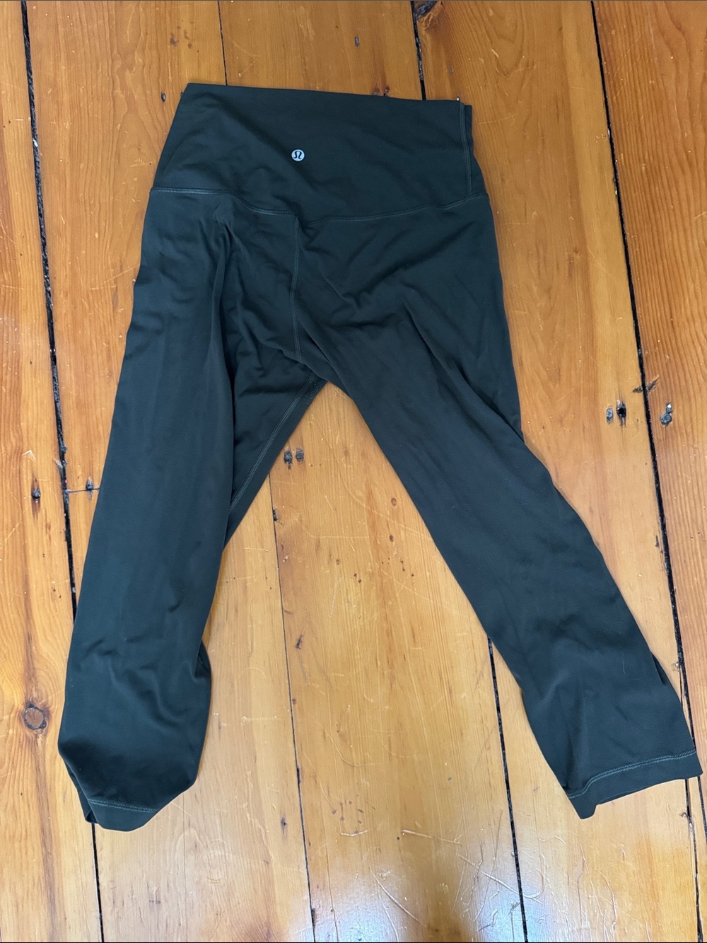 Lululemon Black High-Rise Align Cropped Leggings 23”